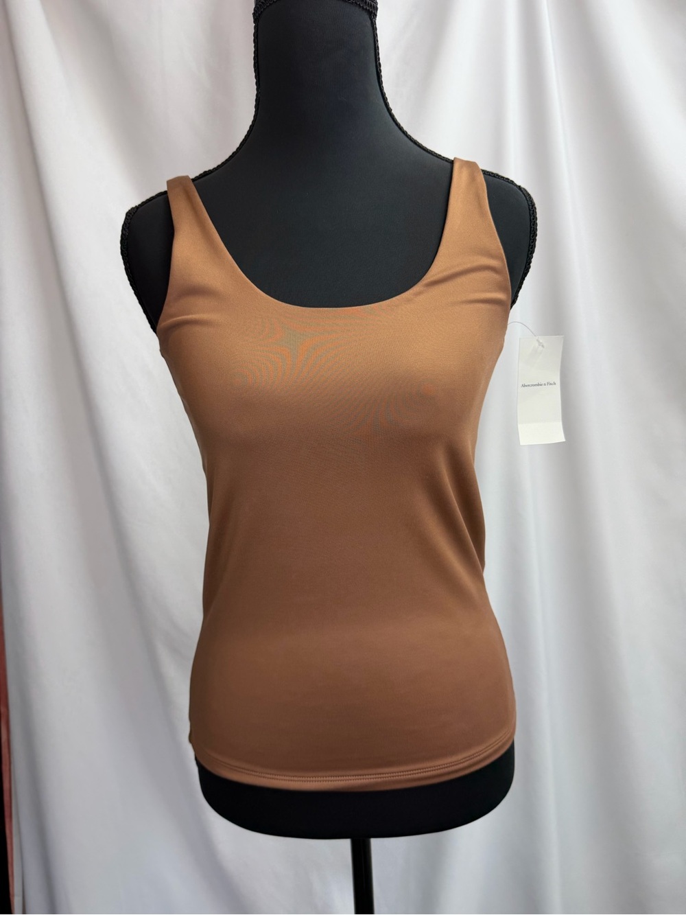 Abercrombie & Fitch Brown Scoop Neck Tank NWT